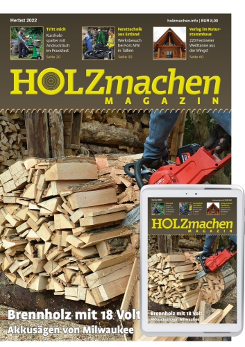 HOLZmachen – Abonnement als Druck- mit Digitalausgabe, Lieferung ins Ausland
